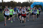 Boys and girls under-15s Heaton Harriers Memorial Road Races, Newcastle. Photo:  David T. Hewitson/Sports for All Pics